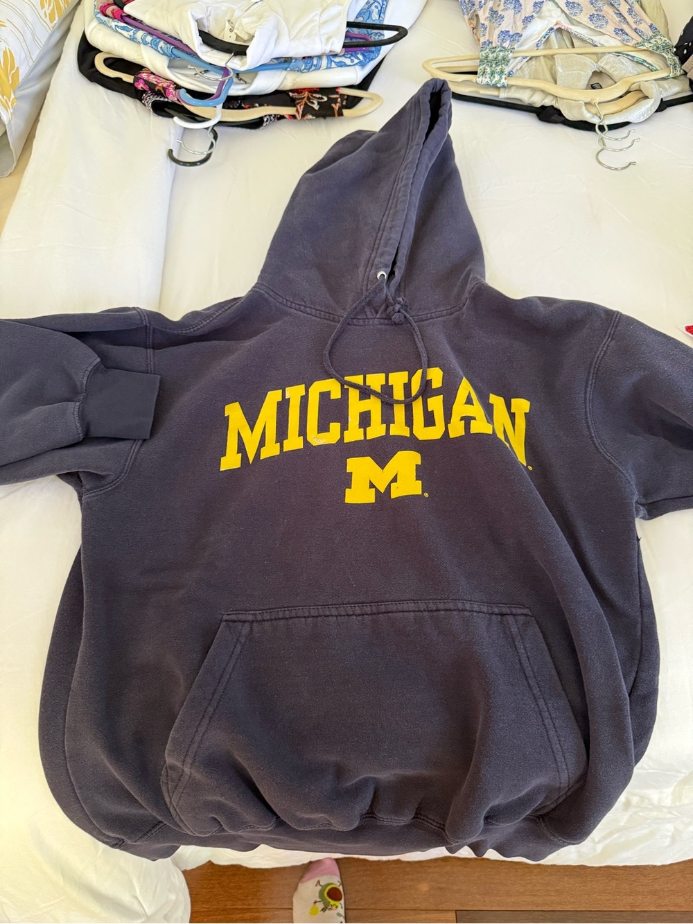 University of Michigan sweatshirt